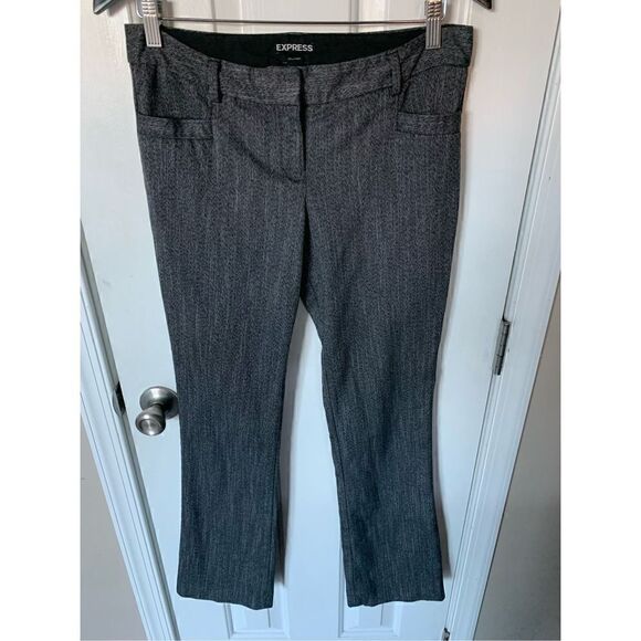 Express columnist gray pants size 4R - Picture 1 of 4
